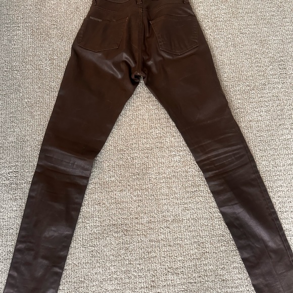 Rock & Republic Berlin Brown Skinny Coated
Jeans size 2 - Picture 3 of 5